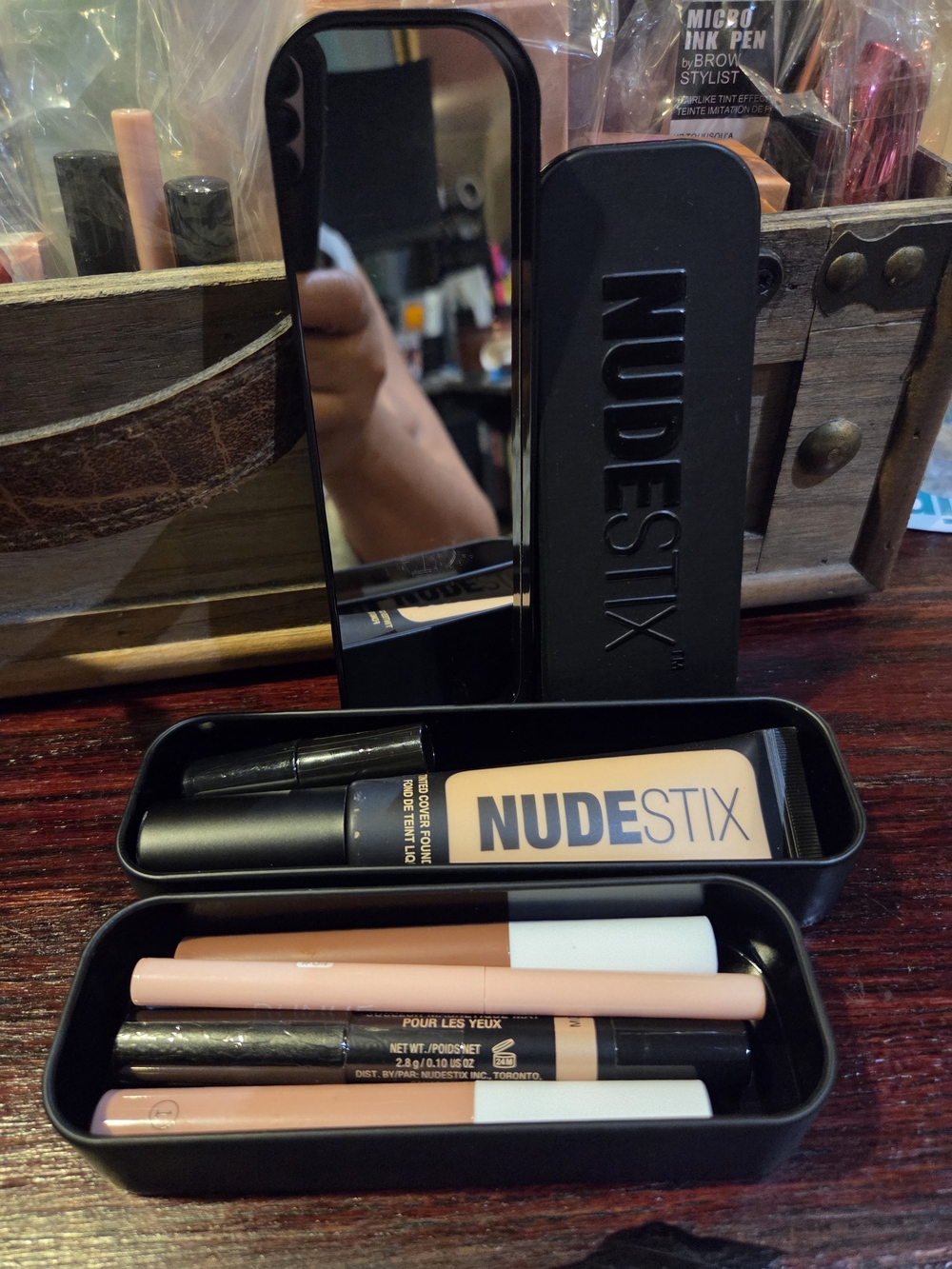 NUDESTIX Lip & Face Kit in Nude, Beige, Pink Tones